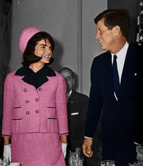 jacqueline kennedy pink chanel suit blood|jackie kennedy jfk death.